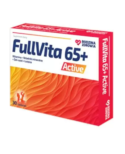 Rodzina Zdrowia FullVita 65+ Active 30 tabletek zdjęcie