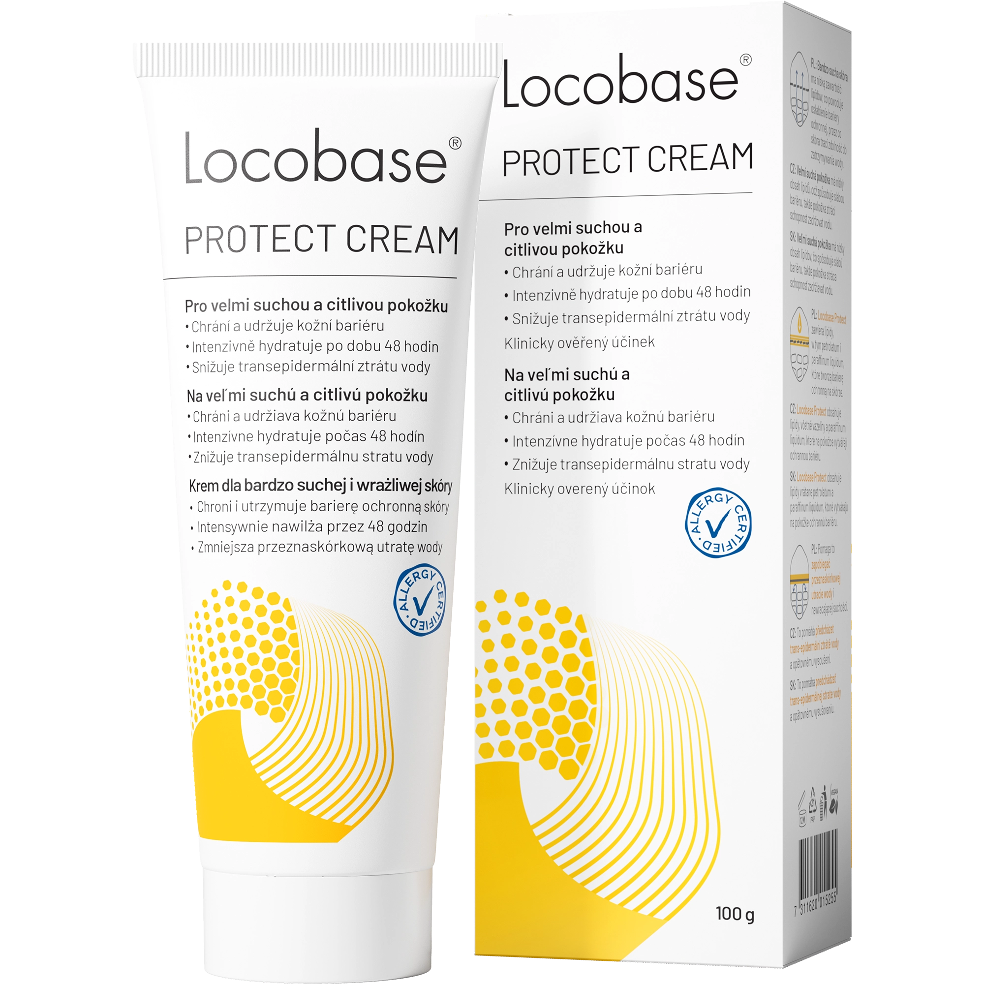 Locobase Protect Cream, krem dla bardzo suchej i wrażliwej skóry, 100 g
