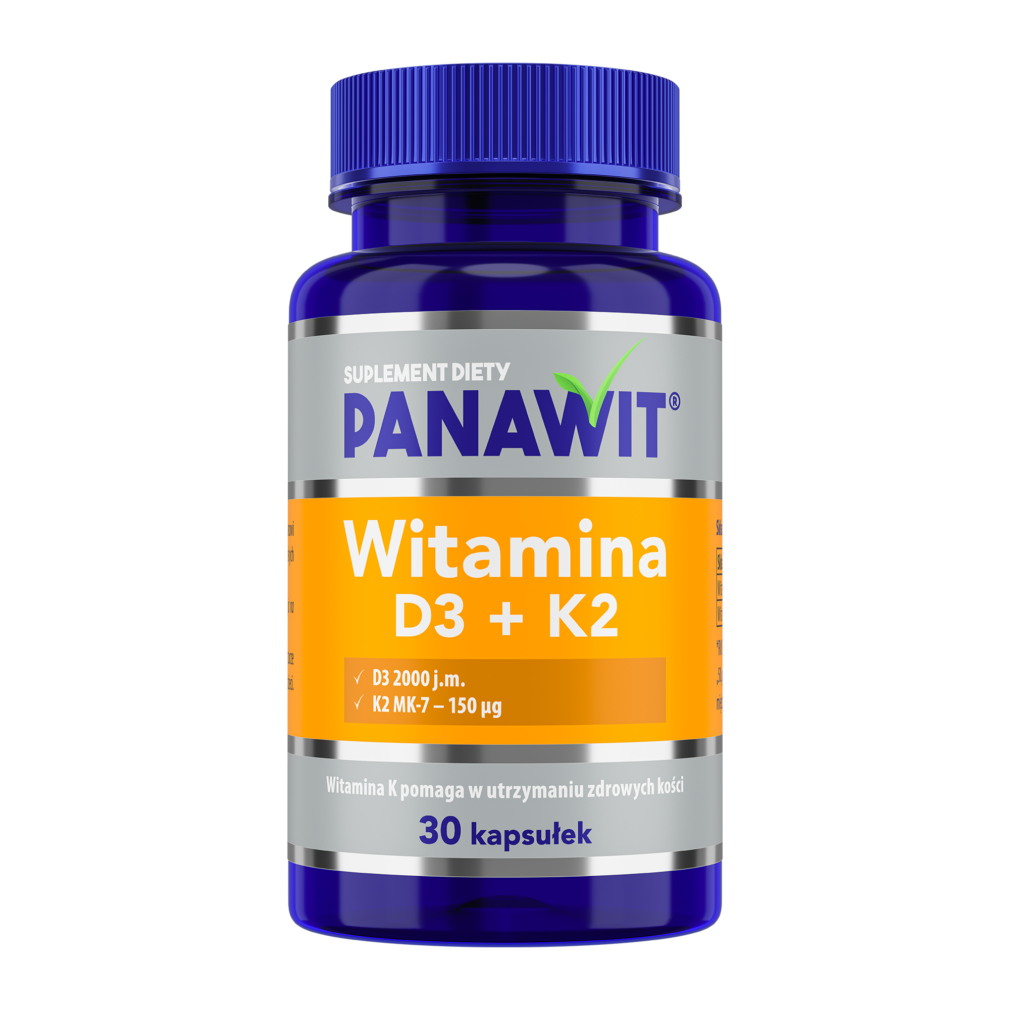 Panawit witamina D3 + K2 30 kapsułek