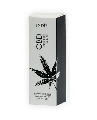 INDIA Ekstrakt z konopi siewnych CBD 20% - 10 ml - cena, dawkowanie, opinie  zdjęcie