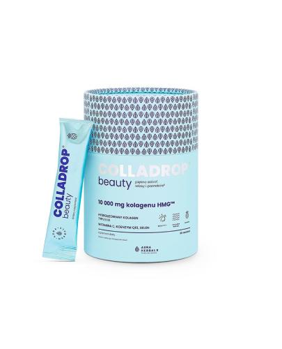 Aura Herbals Colladrop Beauty kolagen HMG 10000 mg ananas, 30 saszetek zdjęcie