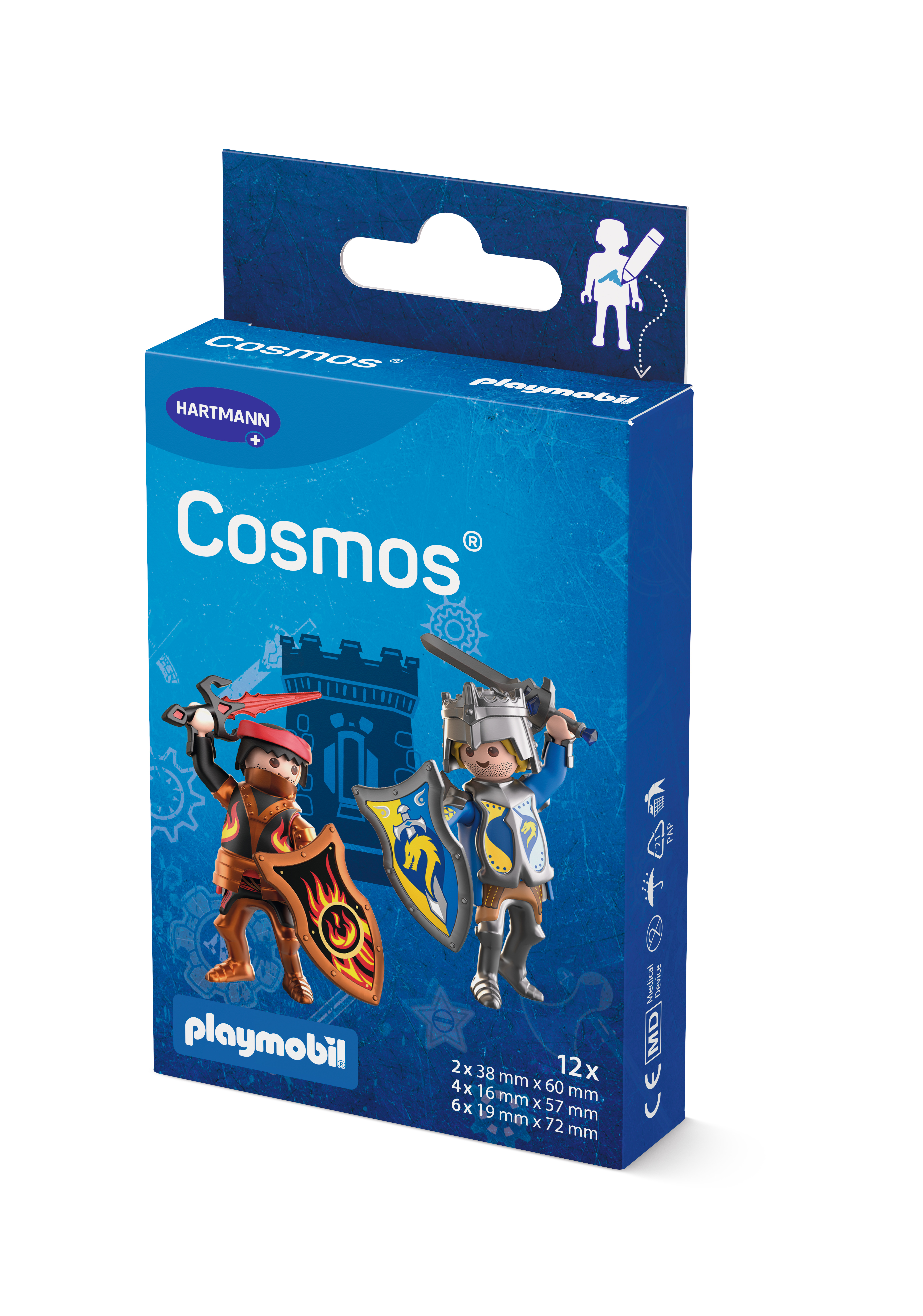Cosmos Playmobil Novelmore, plastry, 12 sztuk zdjęcie