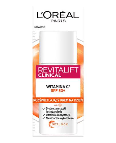 L'Oreal Revitalift Clinical Witamina C Rozświetlający Krem na dzień SPF50+, 50 ml zdjęcie