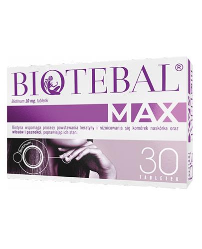Biotebal Max, 10 mg, tabletki, 30 sztuk zdjęcie
