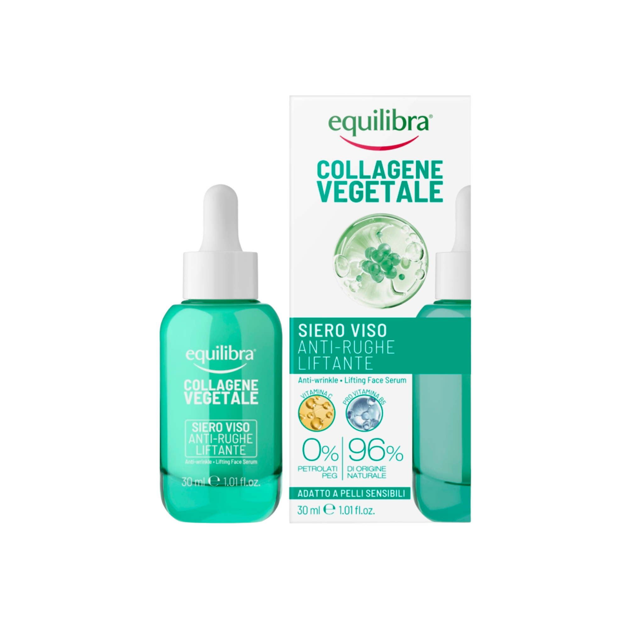 Equilibra Serum liftingujące przeciw zmarszczkom z kolagenem roślinnym, 30 ml zdjęcie