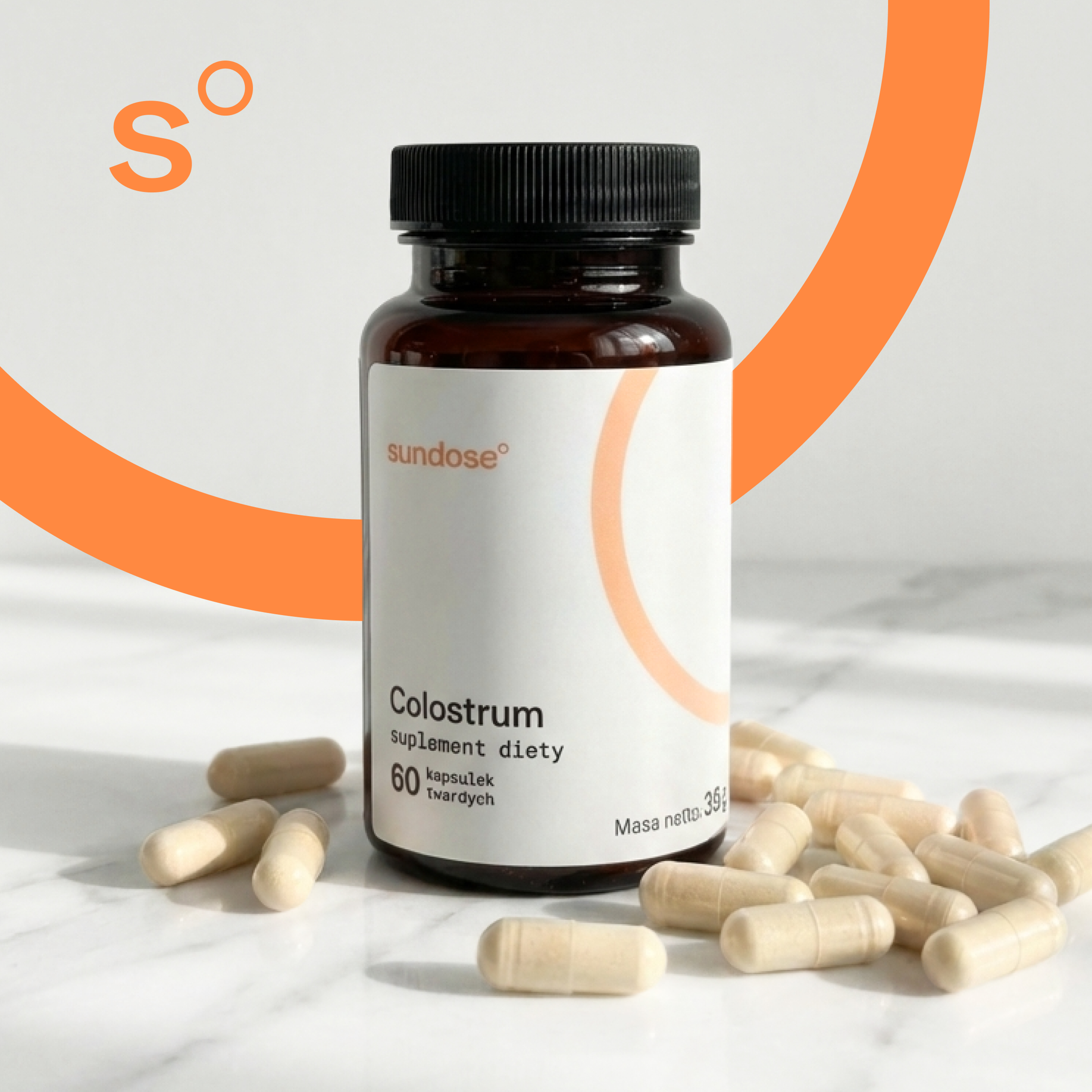 Sundose Colostrum, kapsułki, 120 sztuk