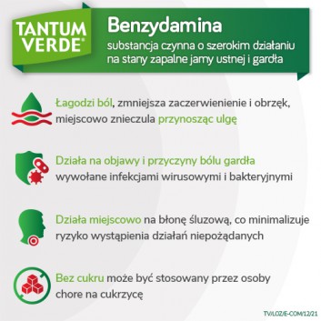 Tantum Verde 3 mg Smak Eukaliptusowy 30 sztuk