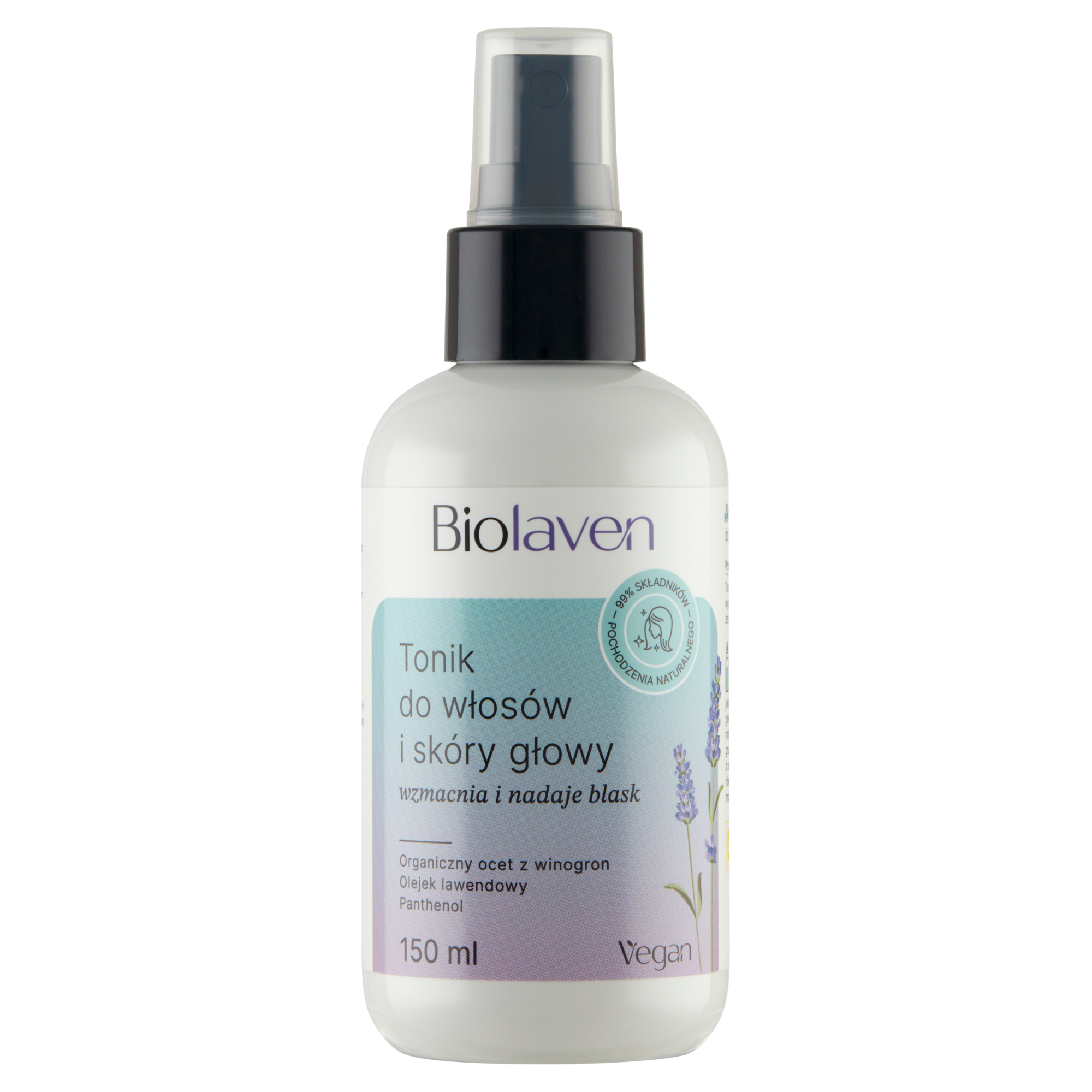Biolaven Organic, tonik do włosów i skóry głowy, 150 ml zdjęcie