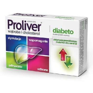Proliver diabeto, 30 tabletek 