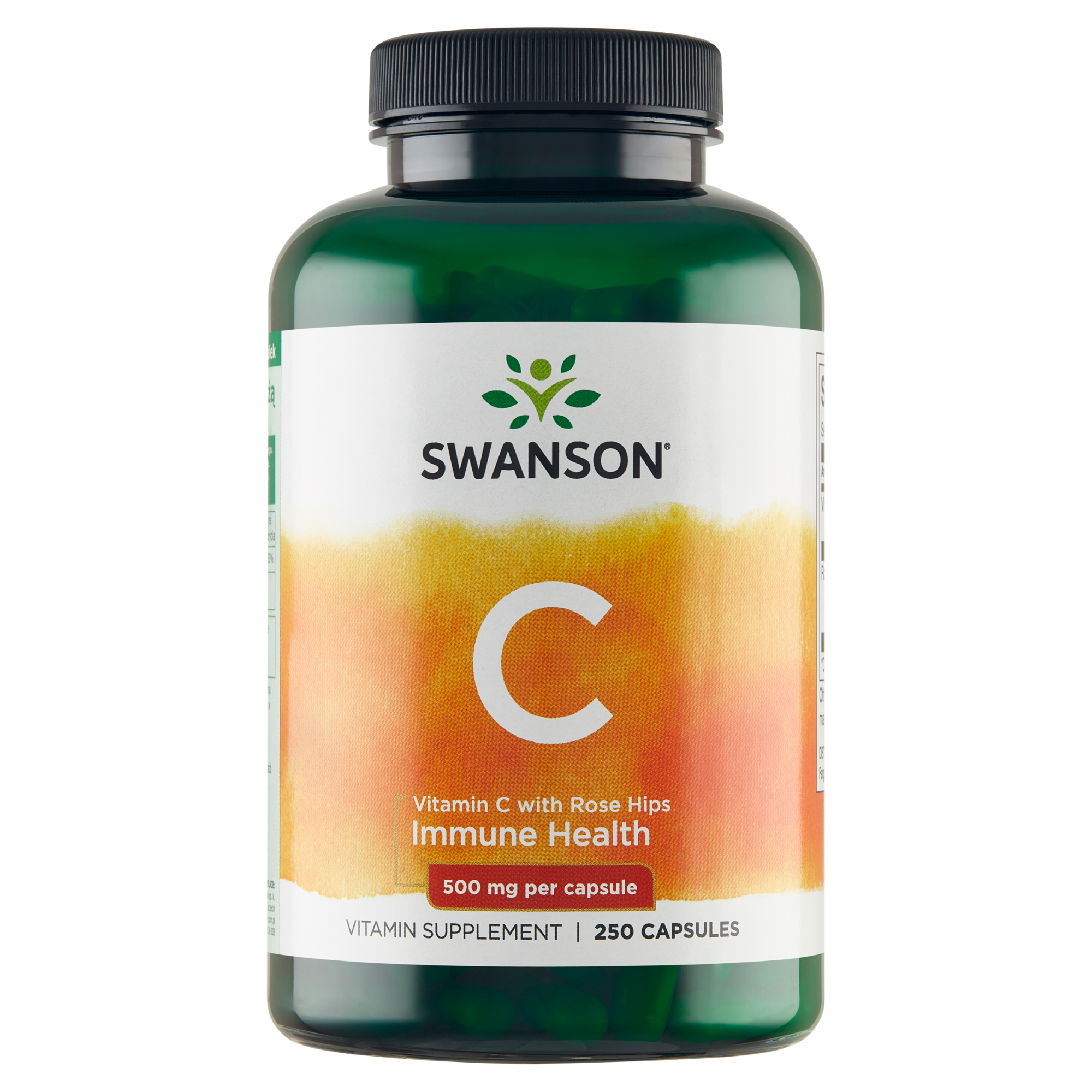 Swanson Witamina C 500 mg z dziką różą 250 kapsułek zdjęcie