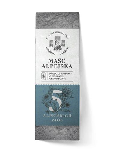 MAŚĆ ALPEJSKA Produkt ziołowy o działaniu chłodzącym - 100 ml - cena, opinie, właściwości  zdjęcie