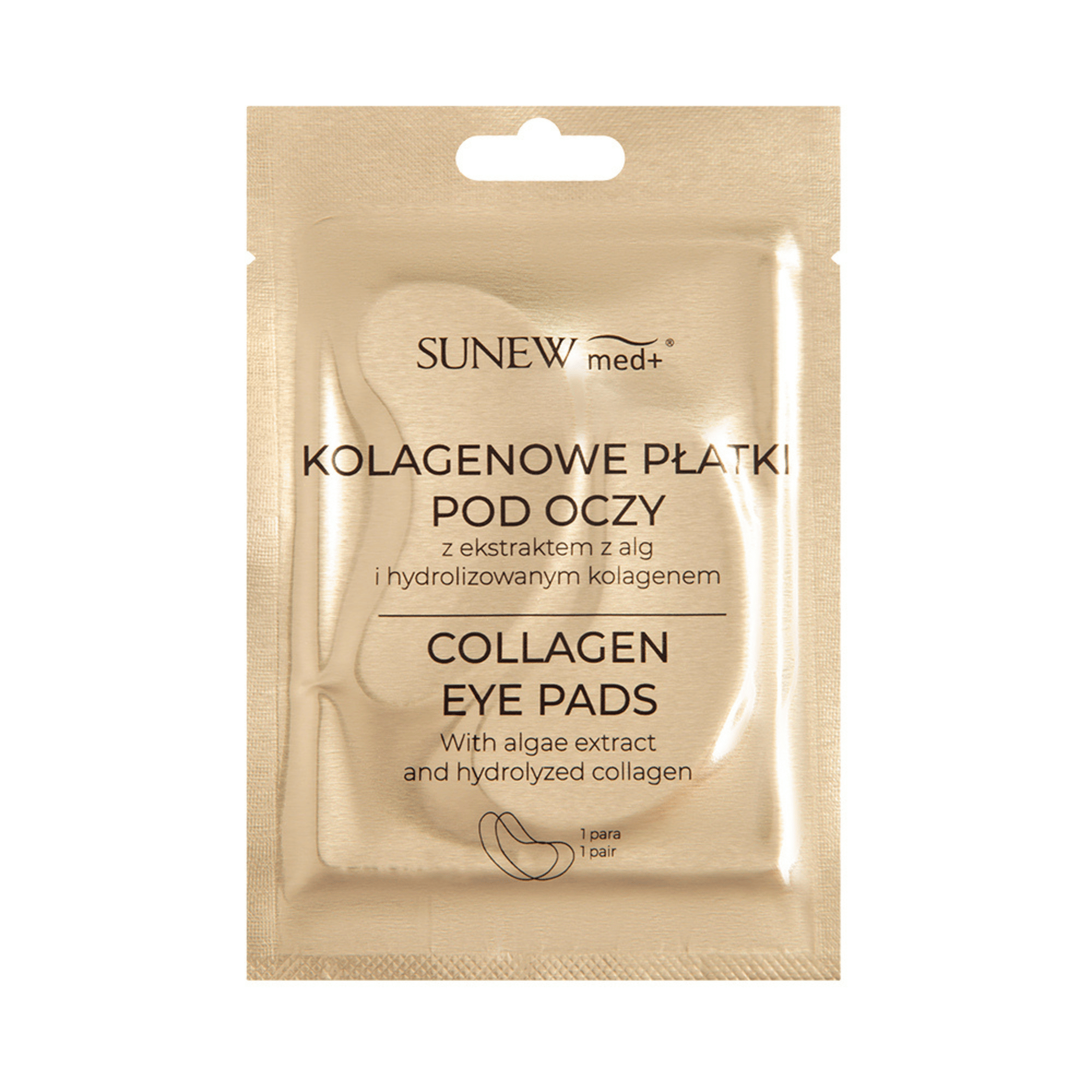 SunewMed+ kolagenowe płatki pod oczy 2 sztuki zdjęcie