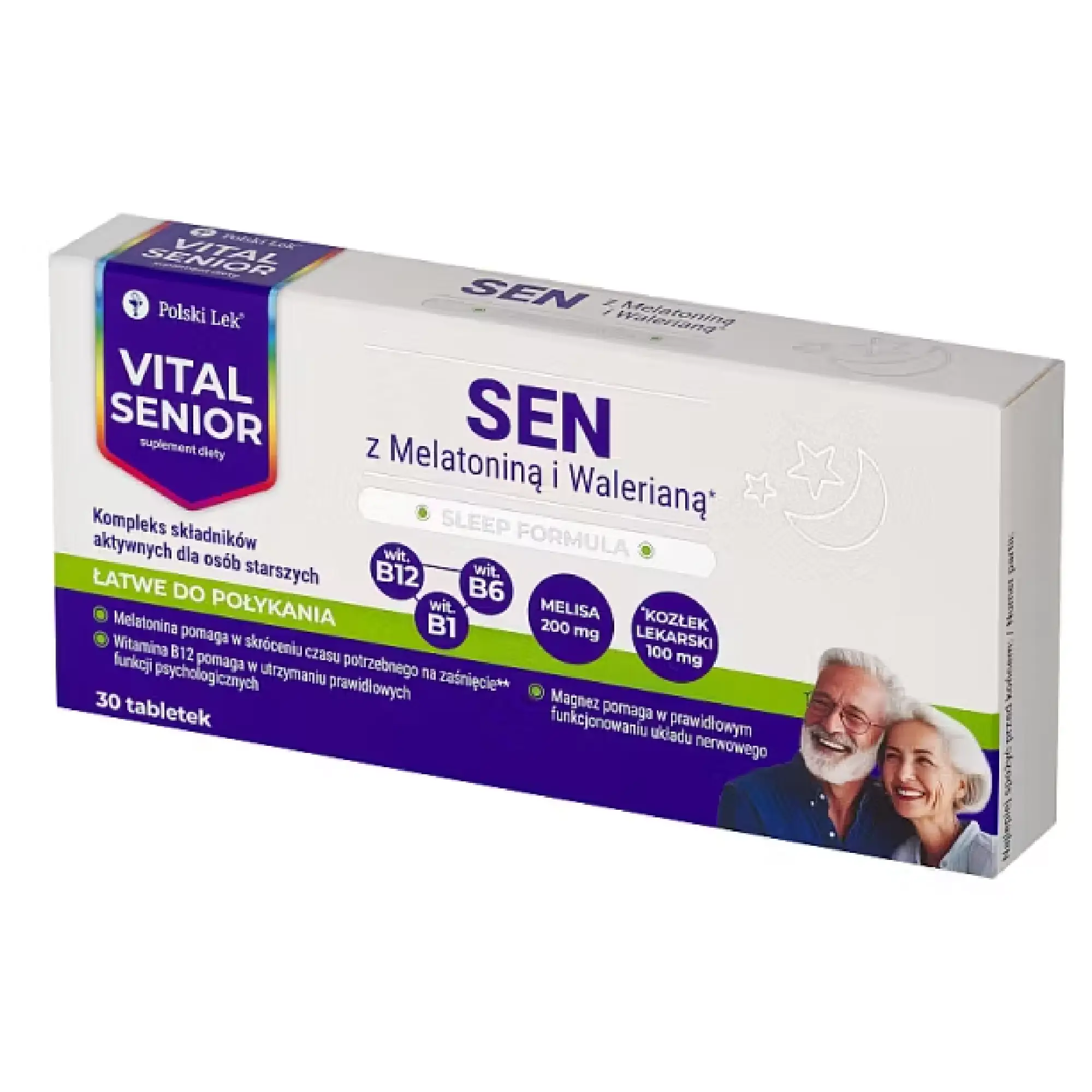 Vital Senior Sen, tabletki, 30 sztuk                                         zdjęcie