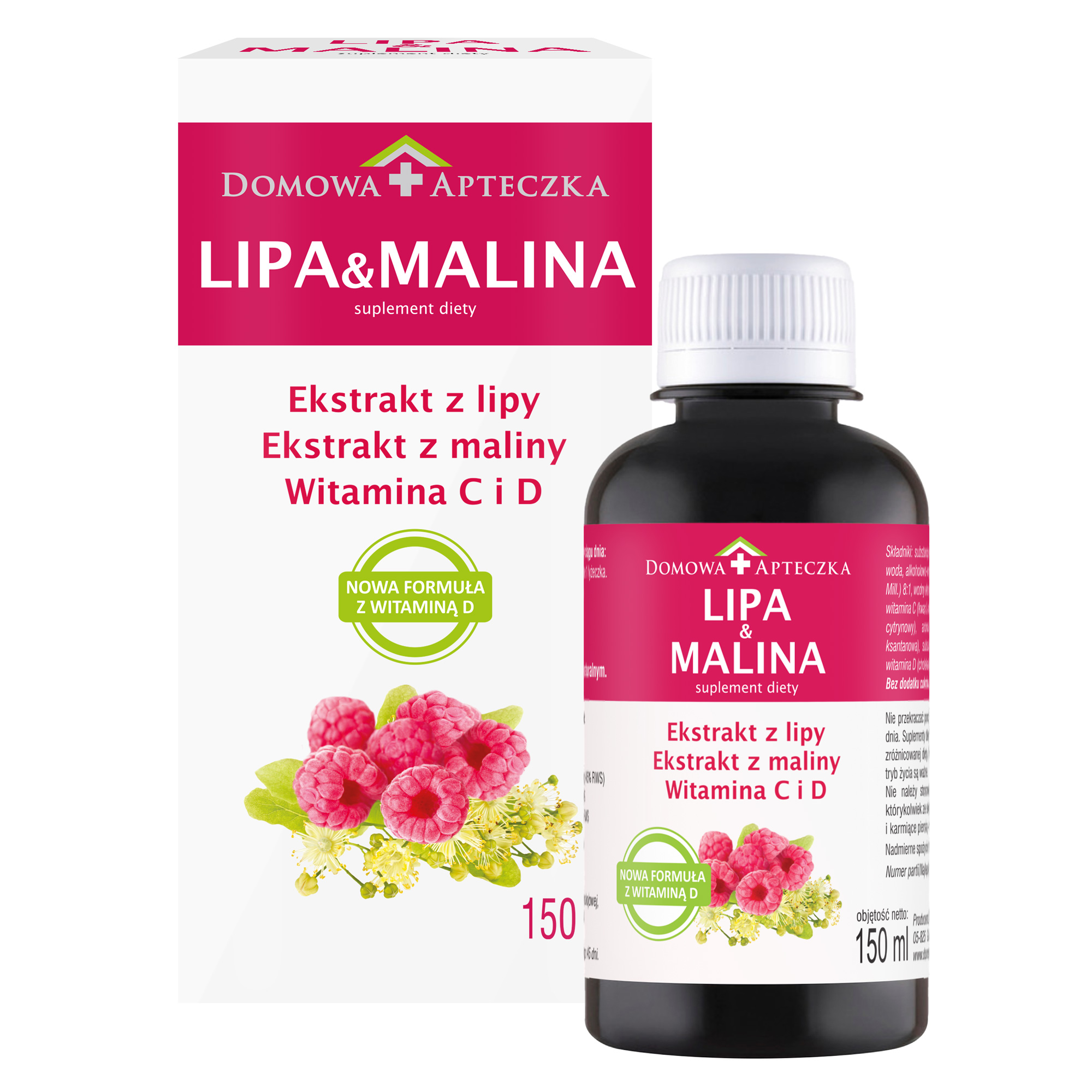 Domowa Apteczka Lipa&Malina 150 ml zdjęcie