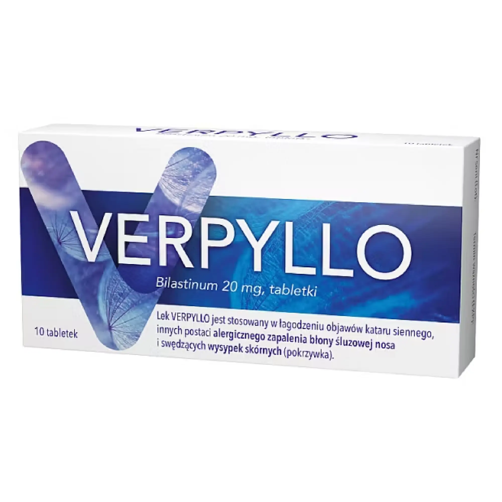 Verpyllo, 20 mg, tabletki, 10 sztuk zdjęcie