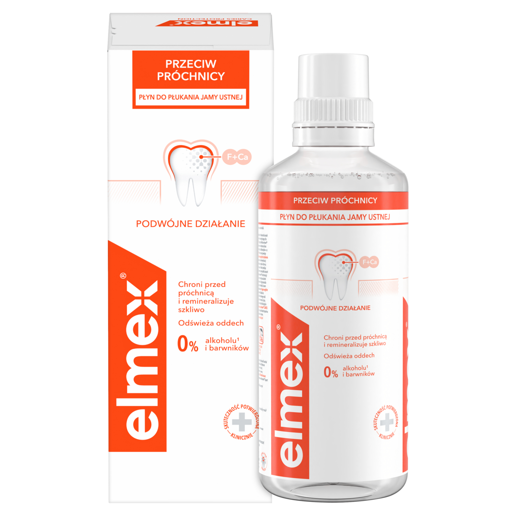 Elmex Przeciw próchnicy płyn do płukania jamy ustnej 400 ml