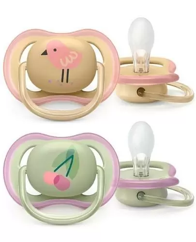 Avent Philips Ultra Air smoczek uspokajający 0-6m 2 sztuki [SCF085/13] zdjęcie