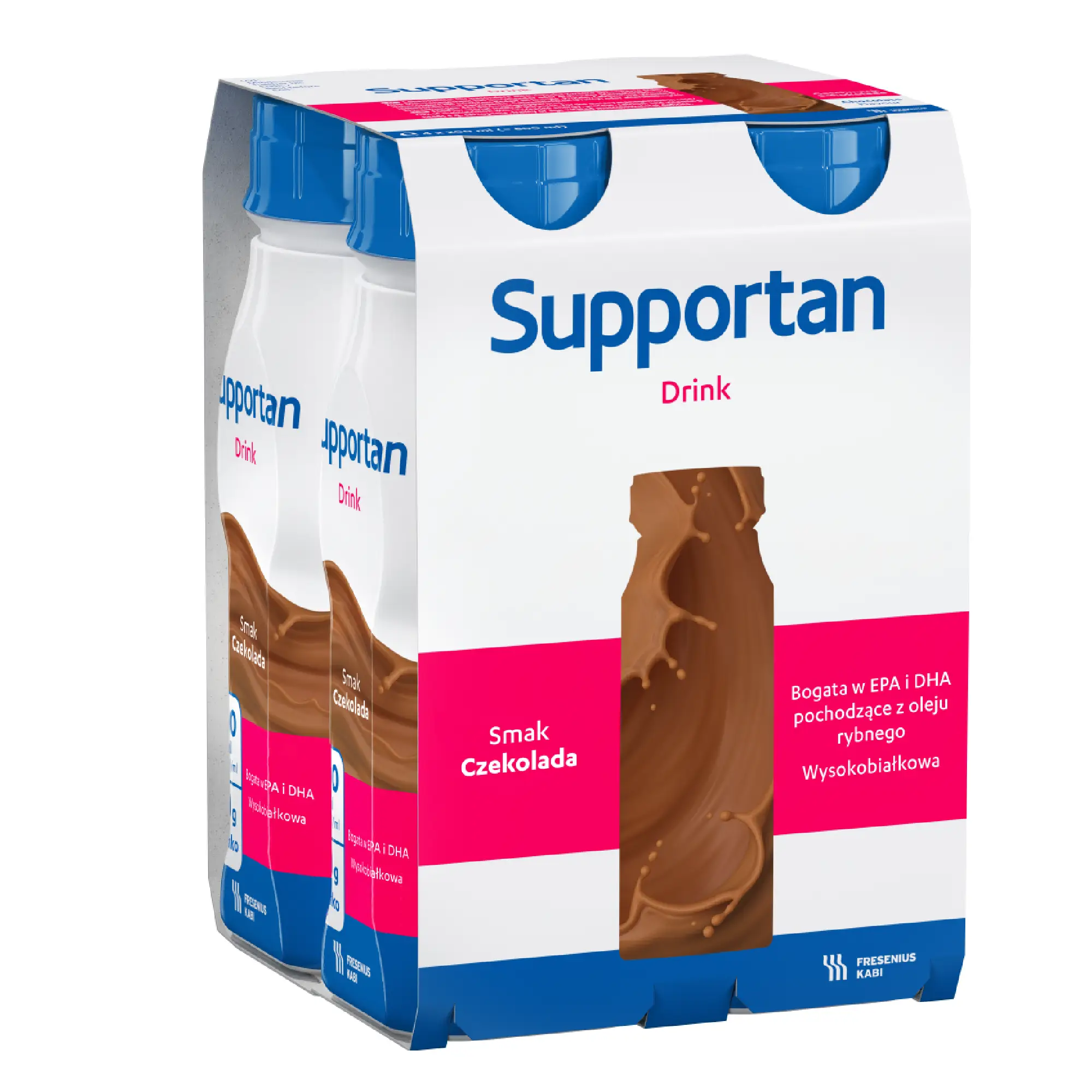 Supportan Drink o smaku czekolady, 4 x 200 ml zdjęcie