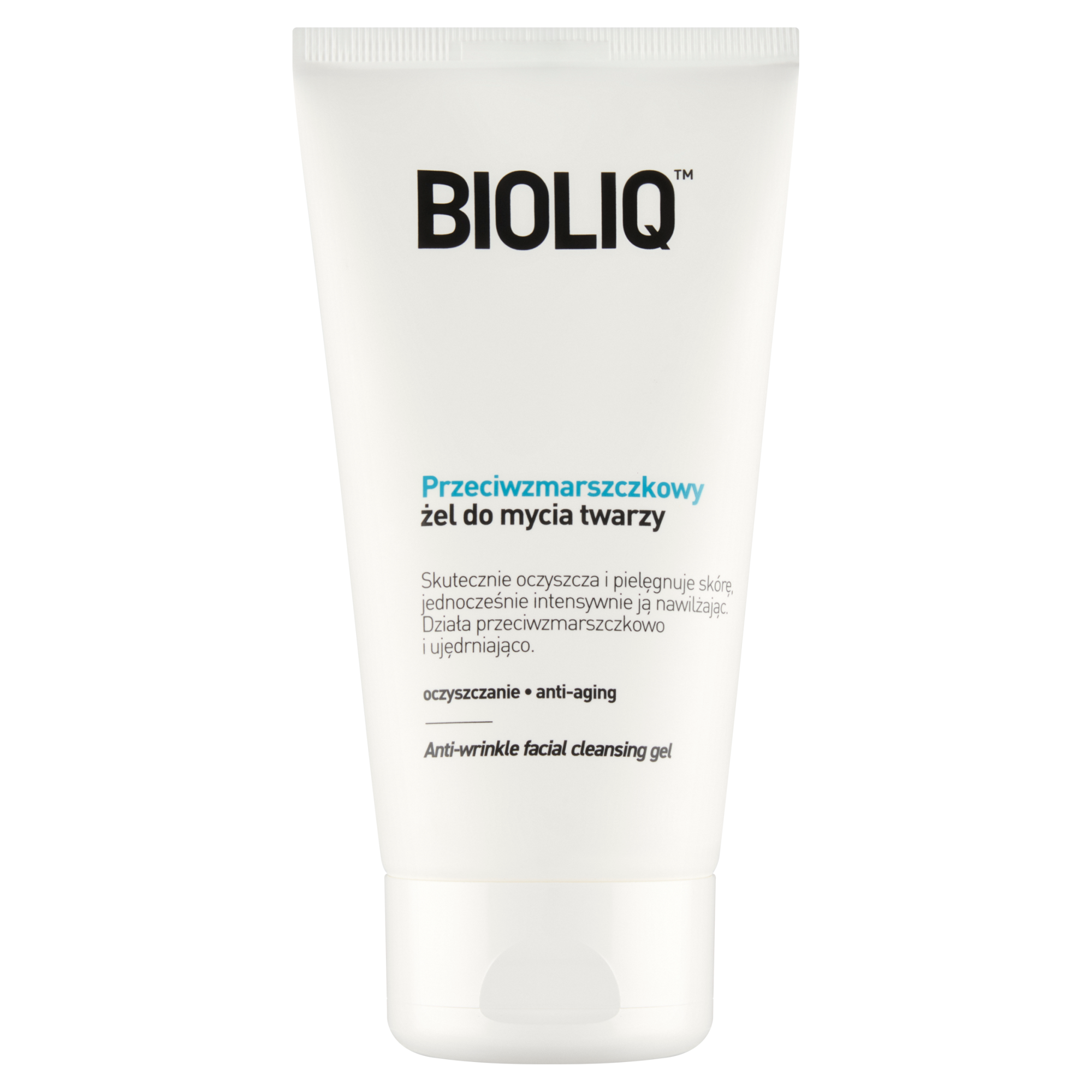 BIOLIQ CLEAN Przeciwzmarszczkowy żel do mycia twarzy - 125 ml zdjęcie