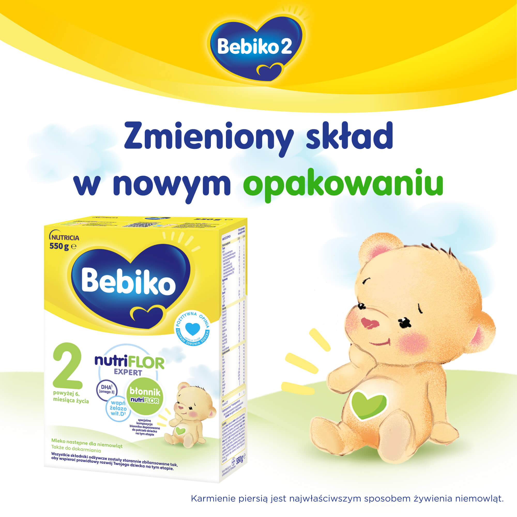 Bebiko 2 Nutriflor Expert, mleko następne dla niemowląt powyżej 6. miesiąca życia, 600 g