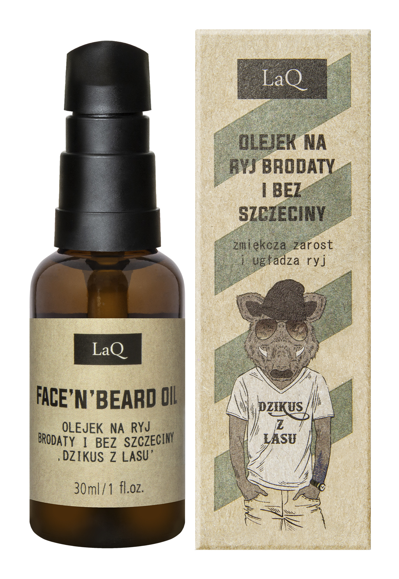 LaQ Dzik Olejek po goleniu i do brody, 30 ml zdjęcie