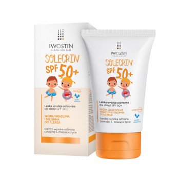 Iwostin Solecrin lekka emulsja ochronna dla dzieci SPF 50+ 100 ml