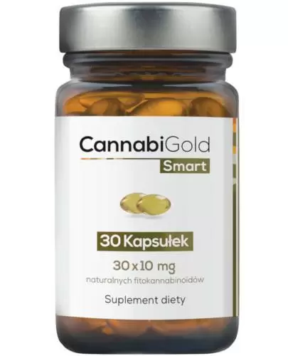 CannabiGold Smart 10 mg 30 kapsułek zdjęcie