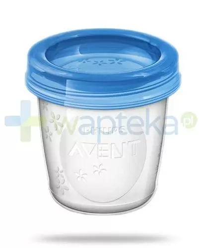 Avent Philips pojemniki na pokarm o pojemności 180 ml 10 sztuk [SCF618/10] zdjęcie