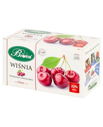 Bi Fix Classic wiśnia herbatka owocowa - 25 sasz. - cena, opinie, właściwości  zdjęcie