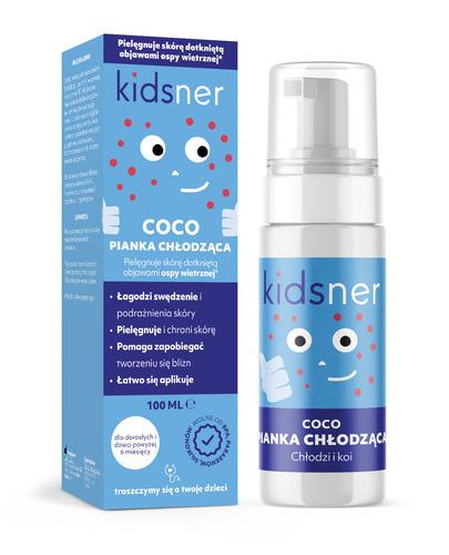 Kidsner Coco pianka chłodząca, 100 ml zdjęcie