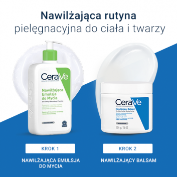 CeraVe, nawilżający balsam z ceramidami do skóry suchej i bardzo suchej, 454 g