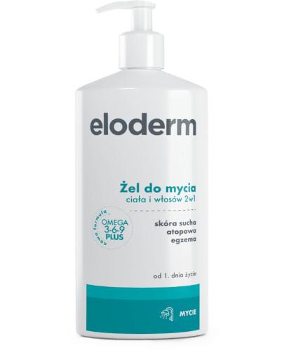 Eloderm żel do mycia ciała i włosów 2w1, 200 ml zdjęcie