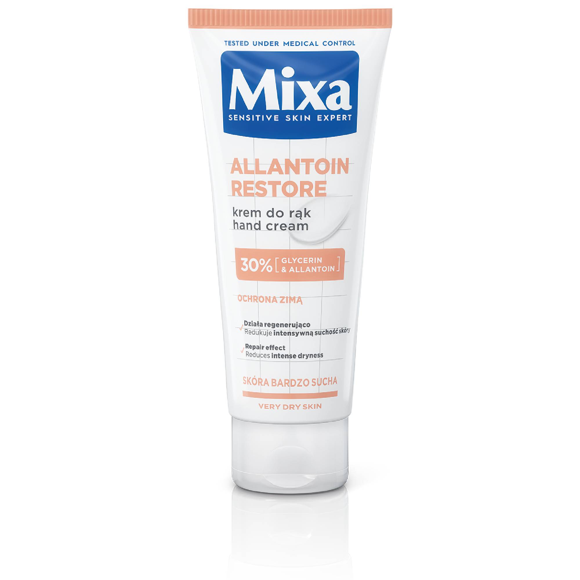 Mixa Allantoin Restore ochronny krem do rąk, 100 ml