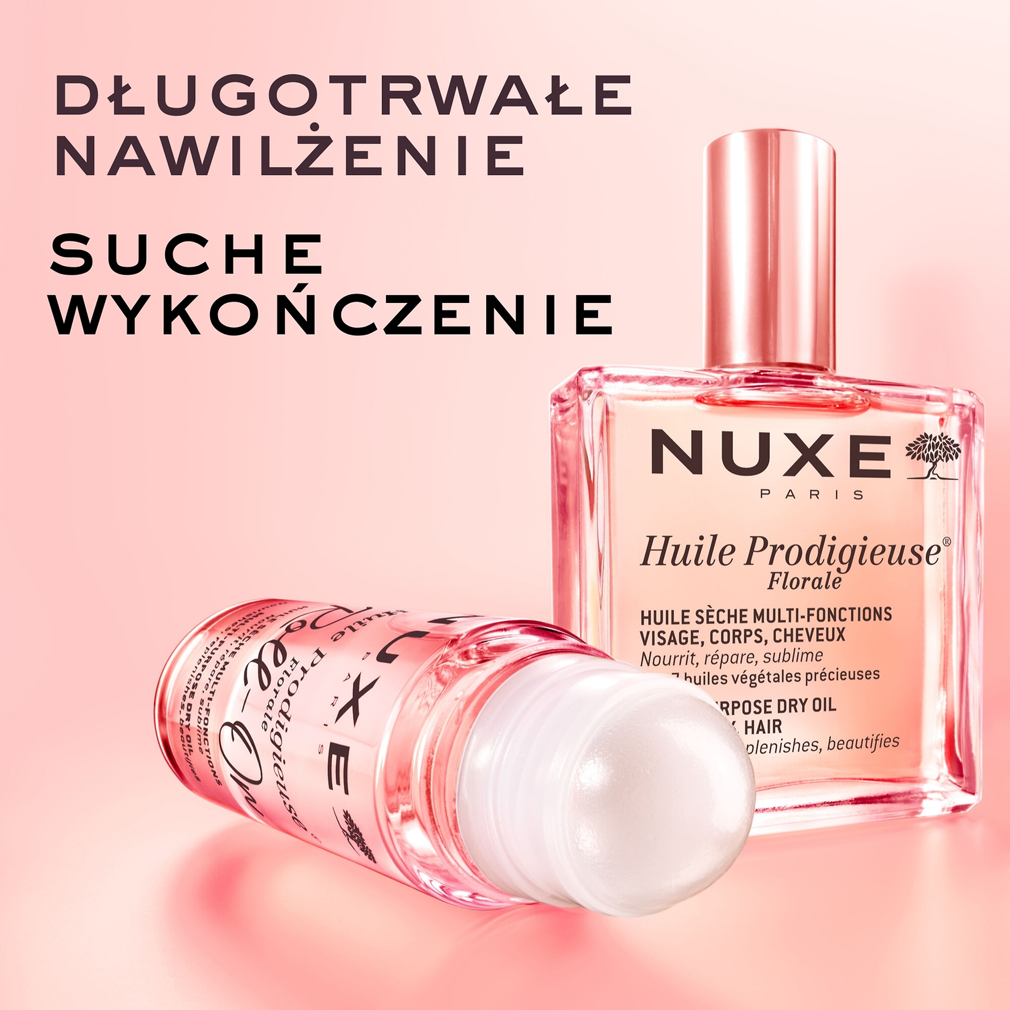 Nuxe Huile Prodigieuse Florale Roll-on, suchy olejek, 60 ml
