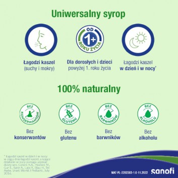 MucoNatural Complete syrop na kaszel suchy i mokry 128 g