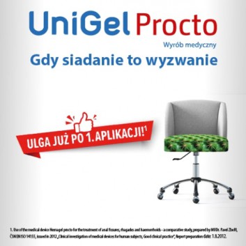 UniGel Procto, czopki, 10 sztuk
