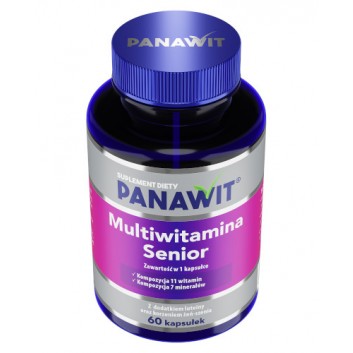 PANAWIT Multiwitamina Senior, 60 kapsułek