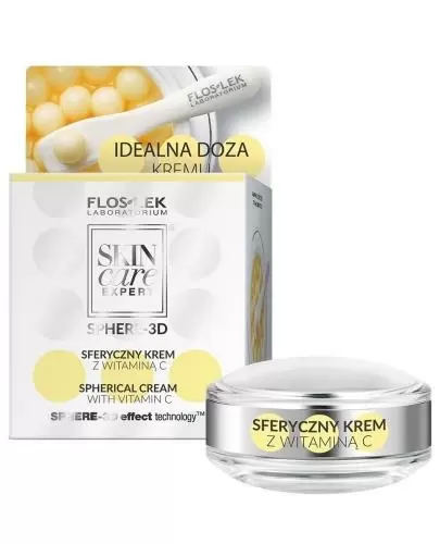 Flos-Lek Skin Care Expert Sphere-3D sferyczny krem z witaminą C 11,5 g zdjęcie
