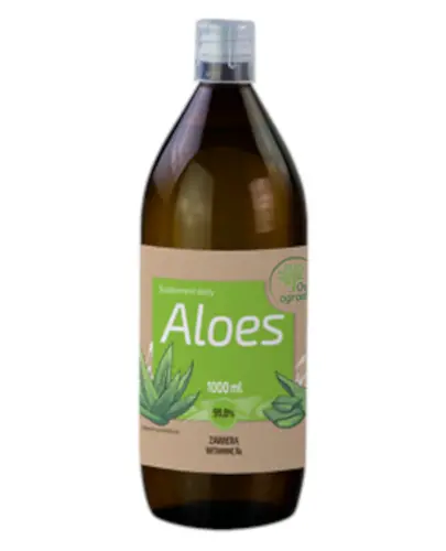 Owoce Ogrodów Aloes sok 1000 ml zdjęcie