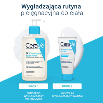 CeraVe SA, wygładzający żel do mycia, 236 ml