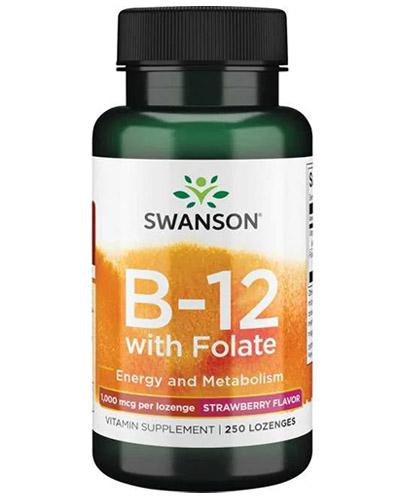 SWANSON Witamina B12 1000 mcg - 250 tabl. zdjęcie