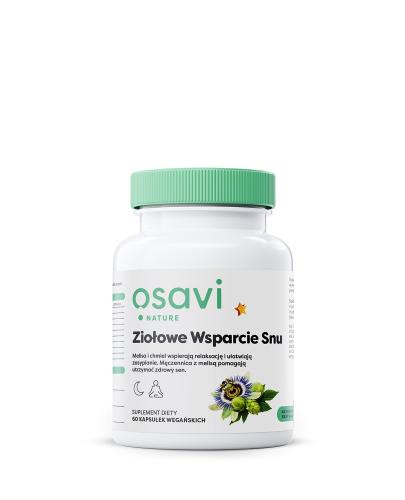 Osavi Ziołowe wsparcie snu 60 kapsułek zdjęcie