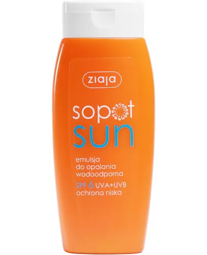 Ziaja Sopot Sun emulsja do opalania wodoodporna SPF6 150 ml zdjęcie