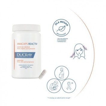 Ducray Anacaps Reactiv 30 kapsułek