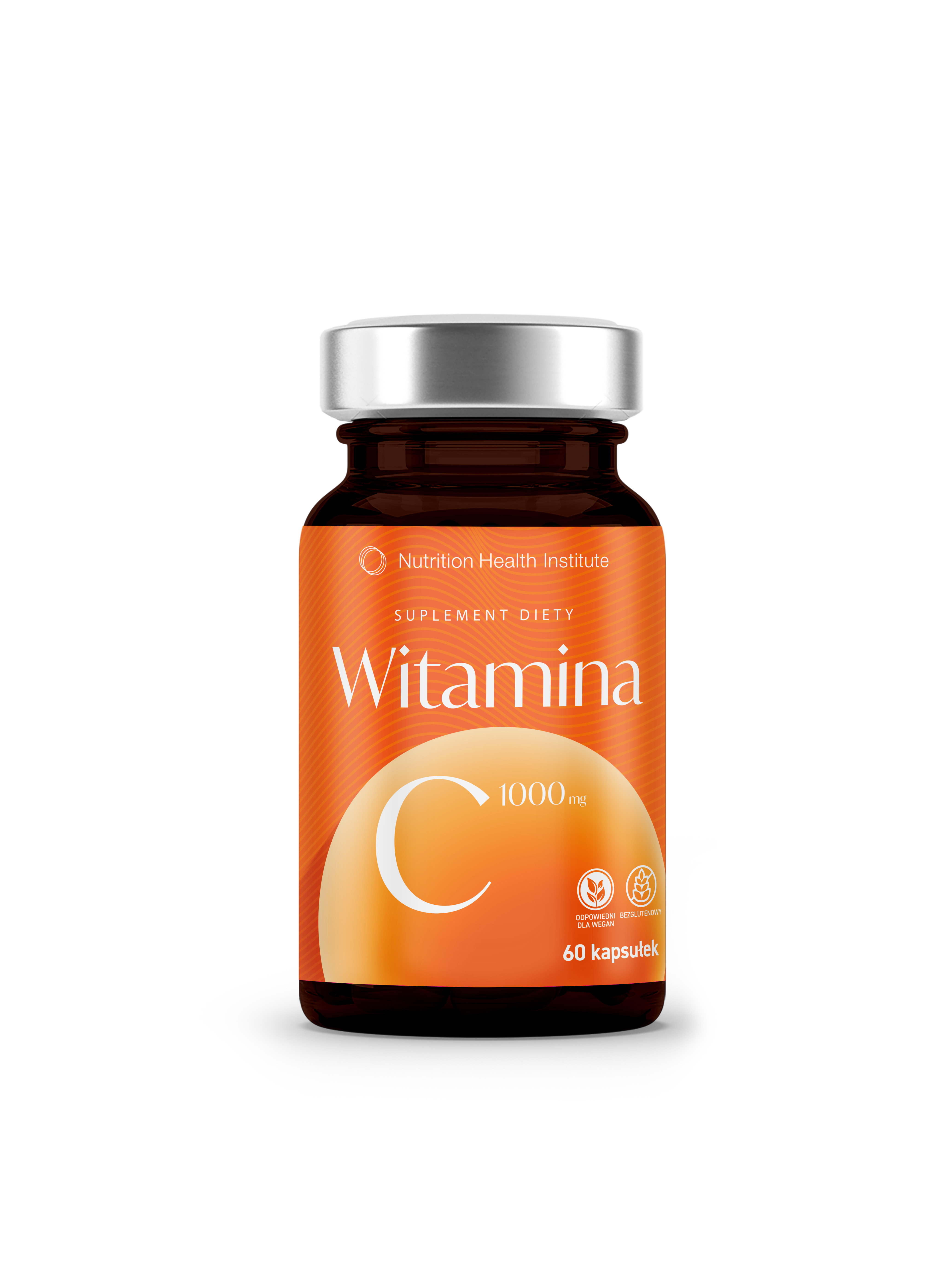 Nutrition Health Institute Witamina C 1000, kapsułki, 60 sztuk zdjęcie