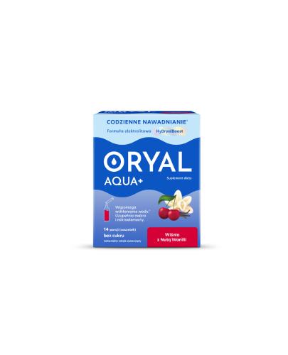 Oryal Aqua + wiśnia z nutą walinii, 14 saszetek zdjęcie