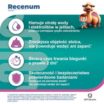 Recenum Junior 30 mg granulat do sporządzania zawiesiny doustnej 10 saszetek