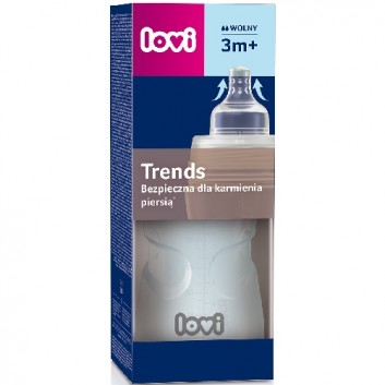 LOVI Butelka Trends Green, 250 ml 