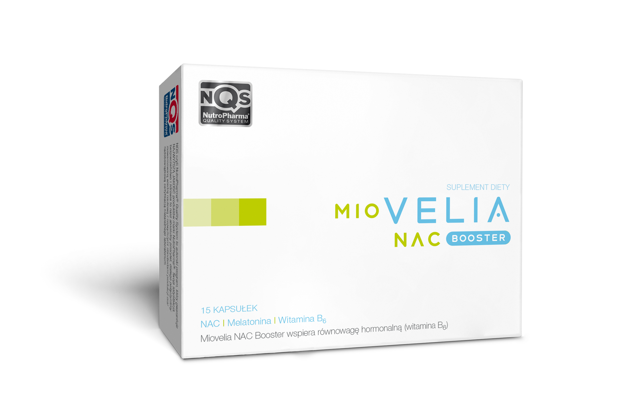 Miovelia NAC Booster, kapsułki twarde, 15 sztuk zdjęcie