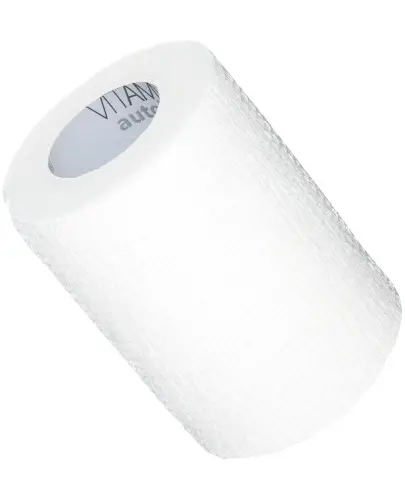 Vitammy autoband elastyczny bandaż kohezyjny 7,5 cm x 4,5 m biały 1 sztuka zdjęcie